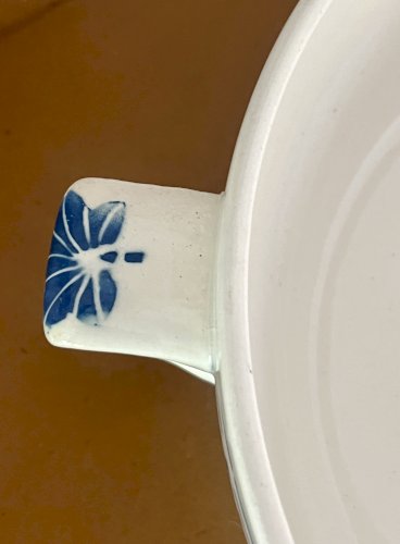 Terre de Fer - Plat de service ou soupière Baudin - Badonviller 