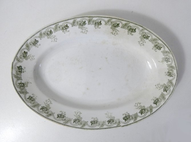 terre de fer plat ovale VIOLETTA .