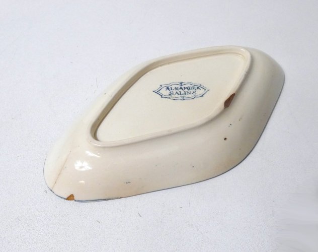 terre de fer ravier ALHAMBRA SALINS Art Déco