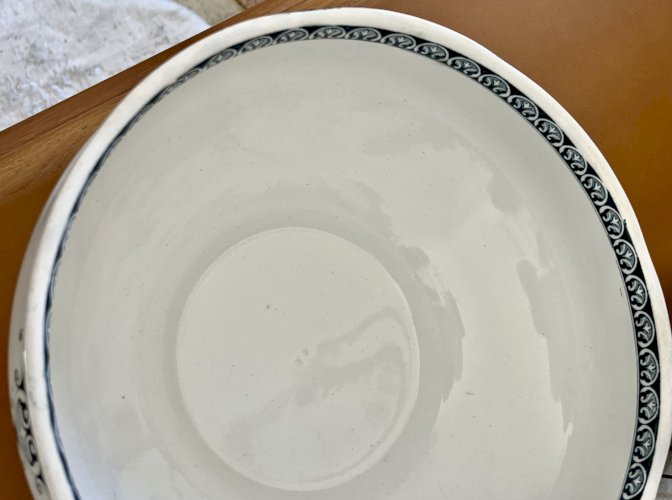 Terre de Fer - Saladier Andrinople - 25,5 cm - Saint Amand & Hamage 