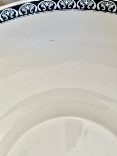 Terre de Fer - Saladier Andrinople - 25,5 cm - Saint Amand & Hamage 