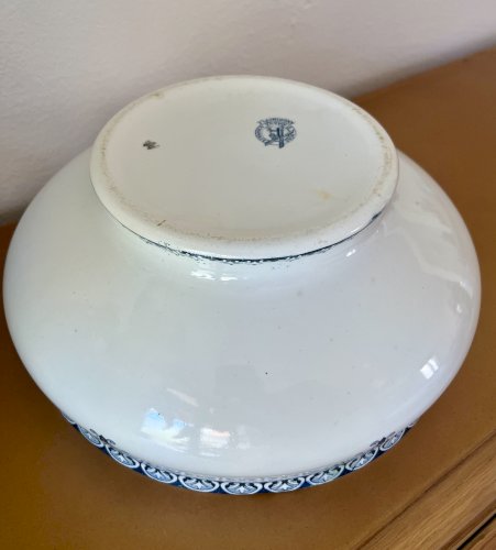 Terre de Fer - Saladier Andrinople - 25,5 cm - Saint Amand & Hamage 