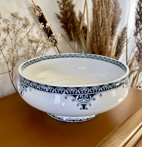 Terre de Fer - Saladier Andrinople - 25,5 cm - Saint Amand & Hamage 