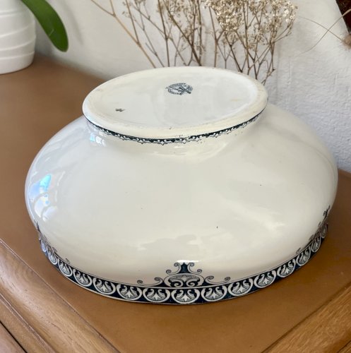 Terre de Fer - Saladier Andrinople - 25,5 cm - Saint Amand & Hamage 