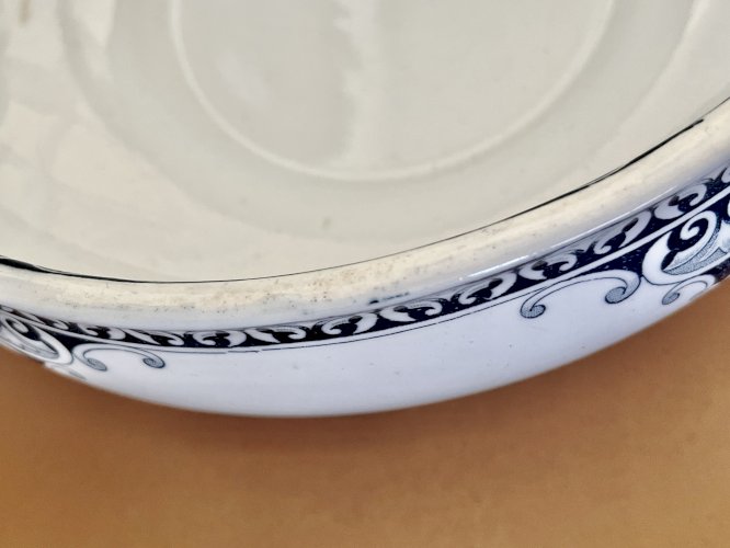 Terre de Fer - Saladier Andrinople - 25,5 cm - Saint Amand & Hamage 