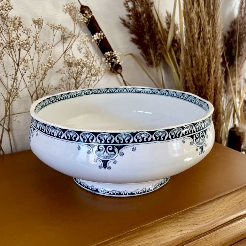 Terre de Fer - Saladier Andrinople - 25,5 cm - Saint Amand & Hamage 