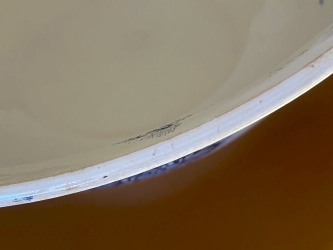 Terre de Fer - Saladier Marguerite - 28,2 cm - Faïencerie Nouvelle de Givors