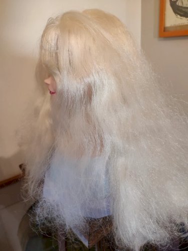 Tête a coiffer Disney Elsa reine des neiges en bon état