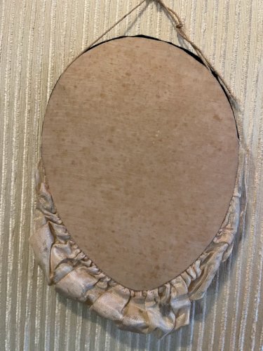 Tête de Colombine à accrocher 1930 art déco