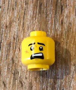 Lego figure head