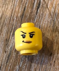 Lego figure head