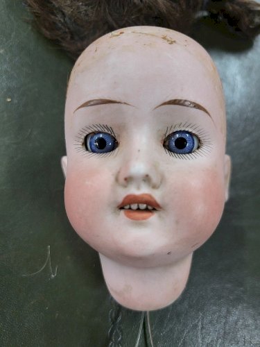 TETE DE POUPEE ANCIENNE SPBH 1909-0 GERMANY 2/0 N°9