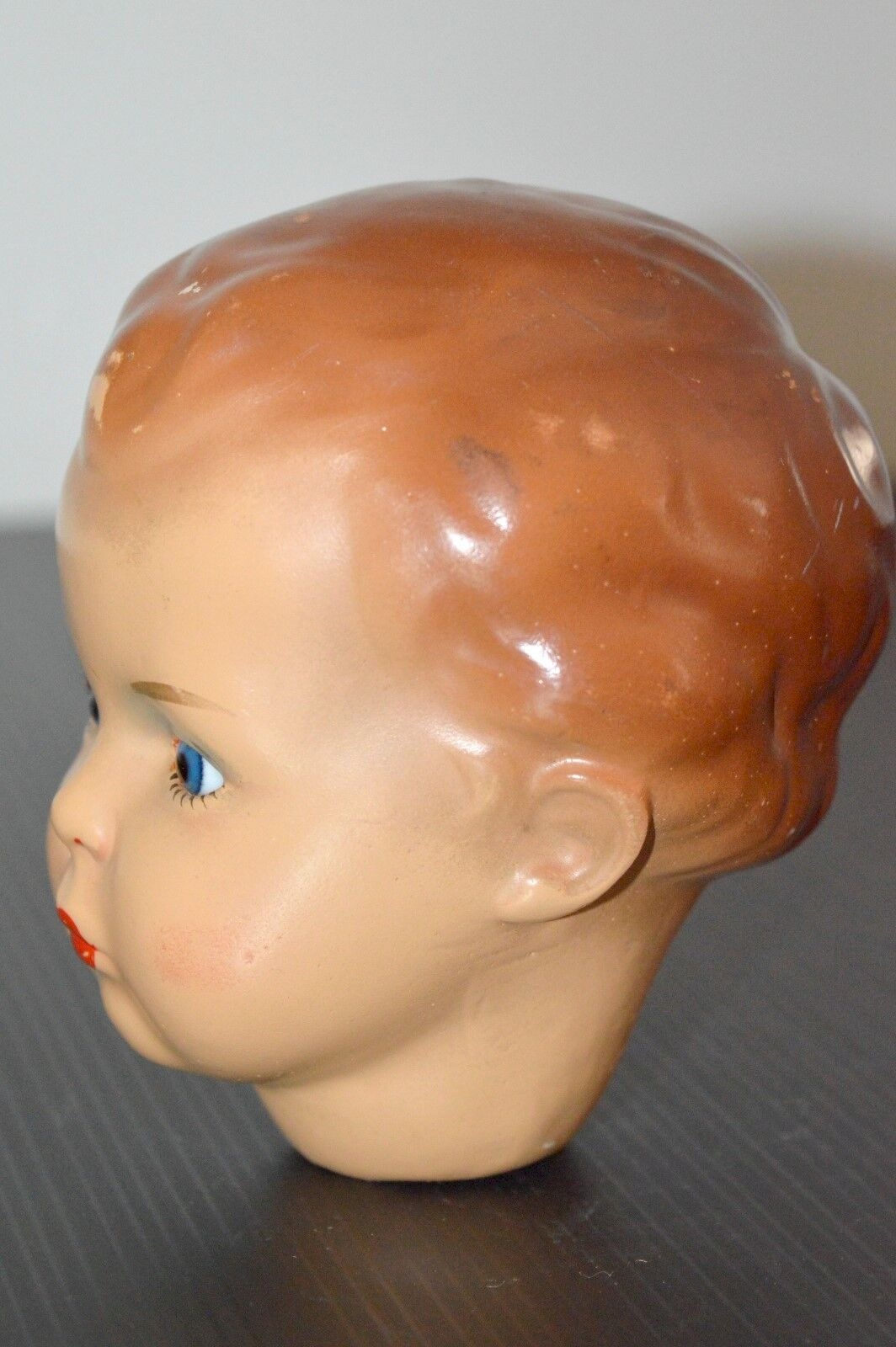 ADORABLE MIGNONNETTE/POUPÉE ANCIENNE en terre de pipe 12cm_Habits d
