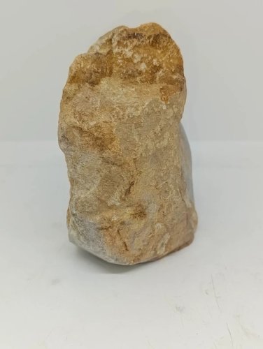 Tête en pierre taille sculpter dorigine africaine en bon état