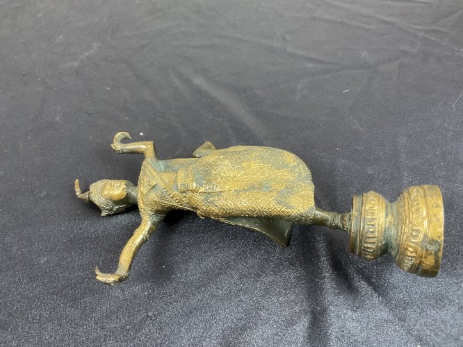 THAILANDE - BRONZE  DANSEUSE APSARA - XIXEME