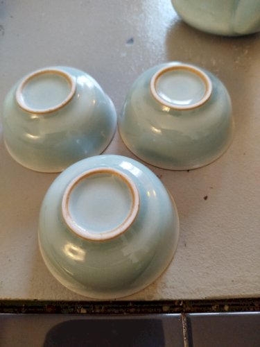 Théière chine céladon