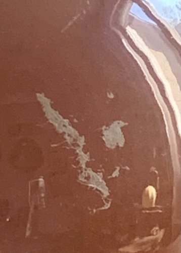 Théière en faïence fine Carmélite Sarreguemines XIXe