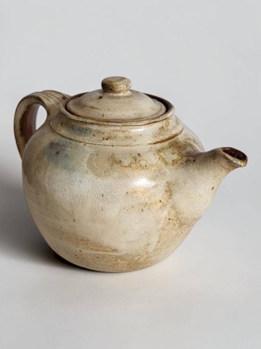 Théière en grès émaillé – Hervé Rousseau, Atelier de Boisbelle, La Borne