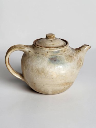 Théière en grès émaillé – Hervé Rousseau, Atelier de Boisbelle, La Borne