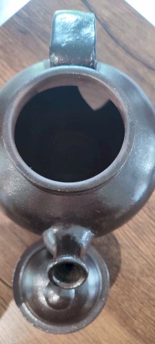 Théière en grès émaillé Jean Dubost