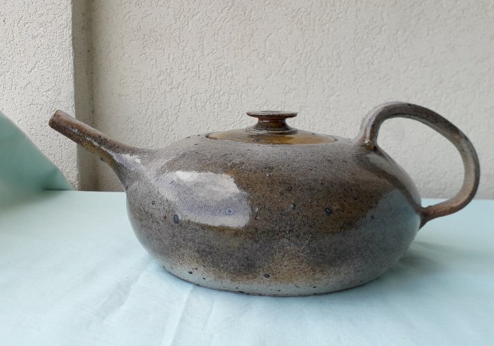 Théière en grès