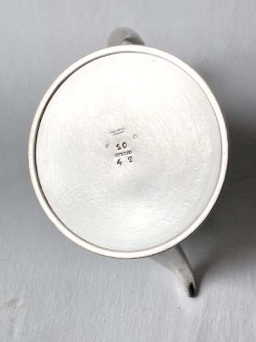 Théière en métal blanc, Felix Frères, Toulouse