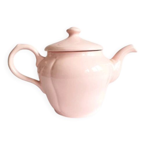 Théière en porcelaine Longchamp vintage