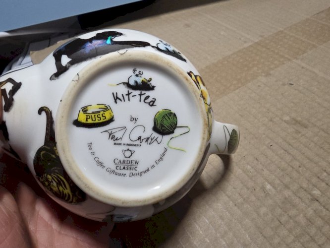 théière Kit Tea Paul Cardew Pussy Cat