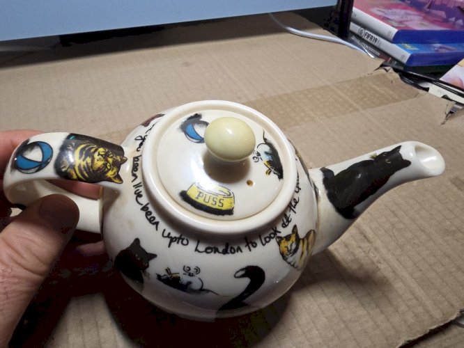théière Kit Tea Paul Cardew Pussy Cat