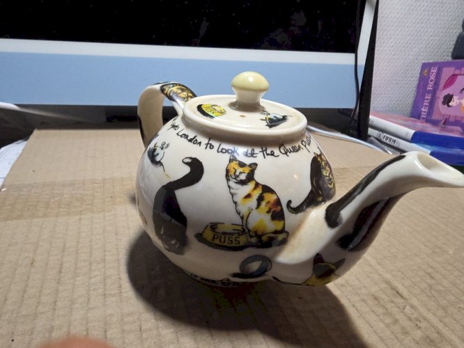 théière Kit Tea Paul Cardew Pussy Cat