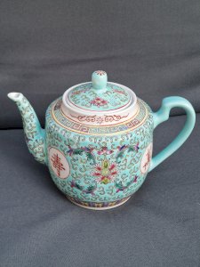 Théière porcelaine chinoise 