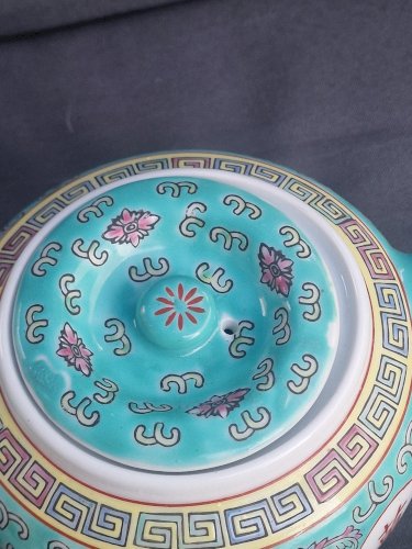 Théière porcelaine chinoise 