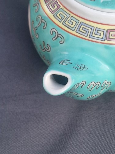 Théière porcelaine chinoise 
