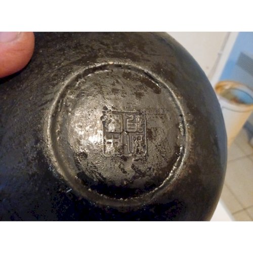 Théière Tetsu-Kyusu en fonte