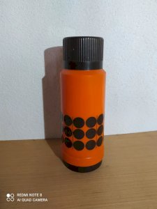 70s Vintage Orange Thermos