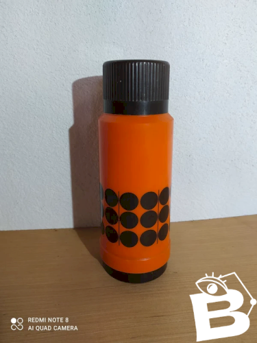 Thermos Orange Vintage Année 70