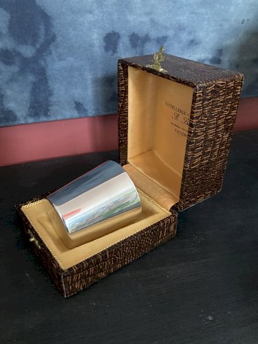 Timbale de naissance Christofle - Métal argenté 