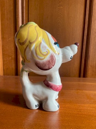 Tirelire 25cm vintage Quadrifoglio Italie