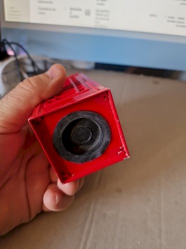 tirelire cabine telephone en metal . London