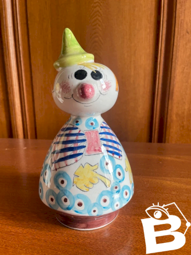 Tirelire vintage Italienne clown