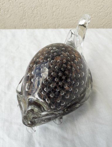 Tortue en verre style Murano