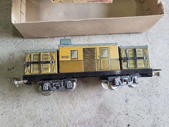 TRAIN WAGON BAGAGES JEP 5275 B EN BOITE