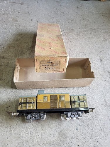 TRAIN WAGON BAGAGES JEP 5275 B EN BOITE