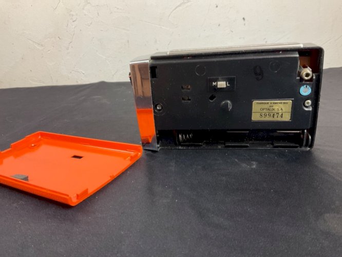 Transistor radio Optalix  vintage 70 Orange