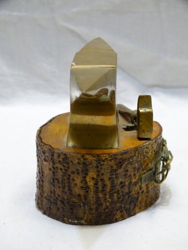 -TRAVAIL DE MAITRISE SUPERBE ENCLUME MINIATURE BRONZE FRISE DIVERS OUTILS    D