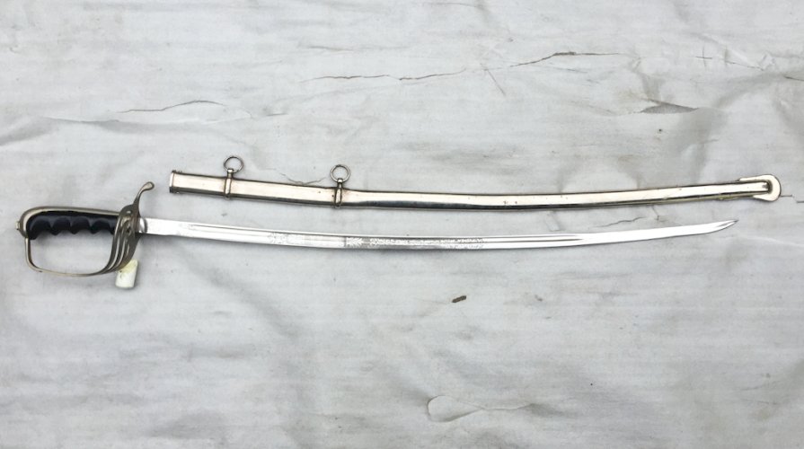 TRES BEAU SABRE D'OFFICIER US - AMÉRICAIN - M1902 - ORIGINAL