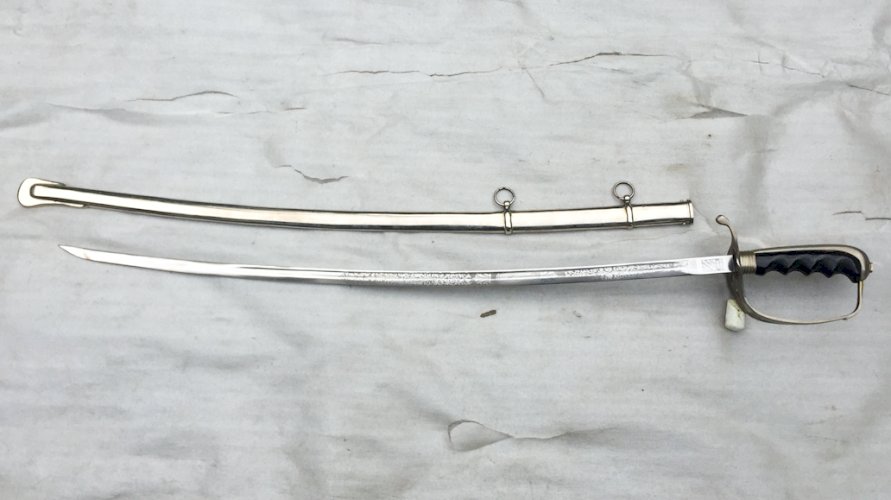 TRES BEAU SABRE D'OFFICIER US - AMÉRICAIN - M1902 - ORIGINAL