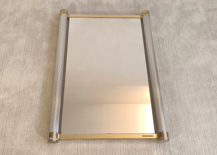 ✨? Très bel authentique miroir 1970’s signé Pierre Vandel Paris ?✨
