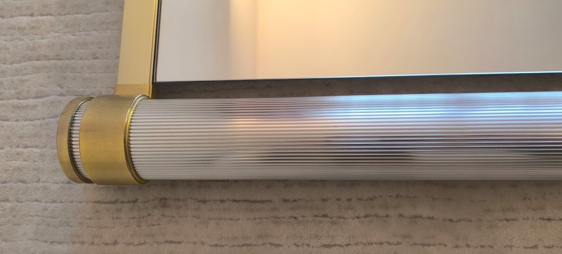 ✨? Très bel authentique miroir 1970’s signé Pierre Vandel Paris ?✨