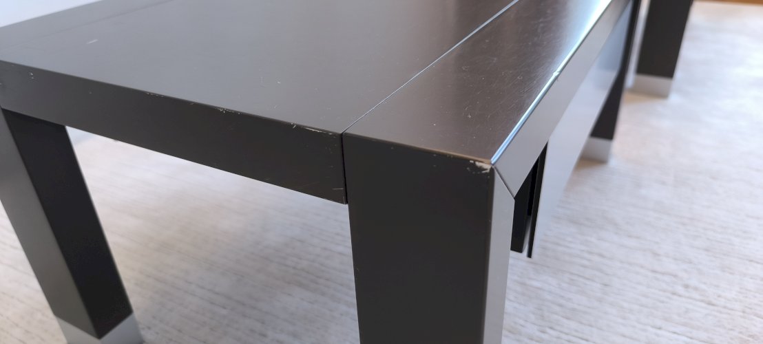 ? Très belles tables de chevets LUMEO by Ligne Roset design Peter Maly ?